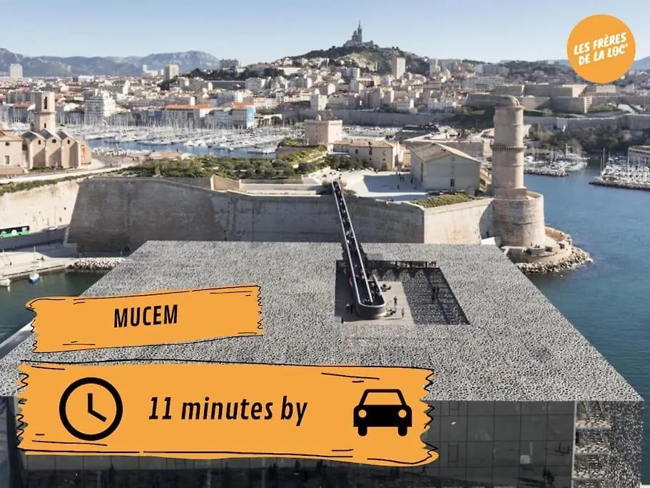 شقة Appartement Cours Julien - Central & Climatisation - Les Freres De La Loc' مارسيليا