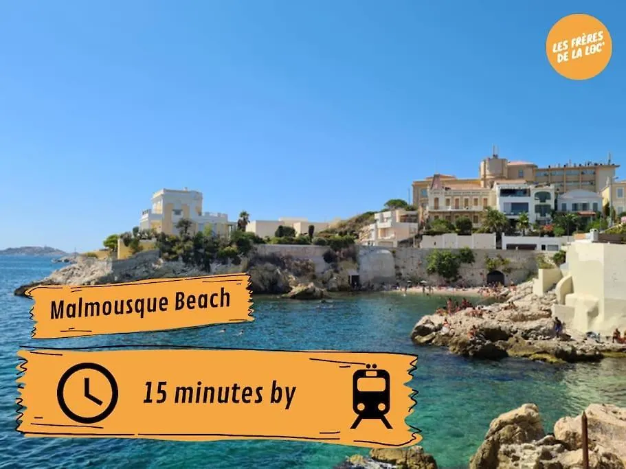 Appartement Cours Julien - Central & Climatisation - Les Freres De La Loc' Marseille 0*,